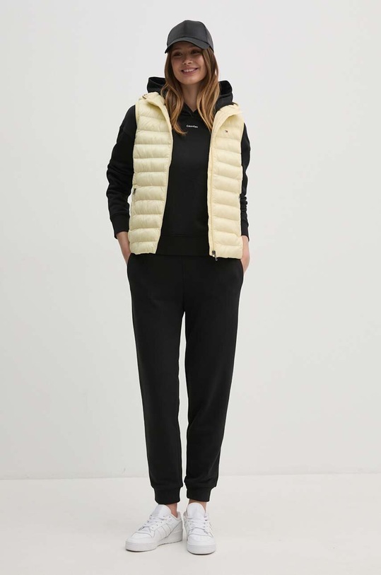 Αμάνικο μπουφάν Tommy Hilfiger κίτρινο WW0WW40779