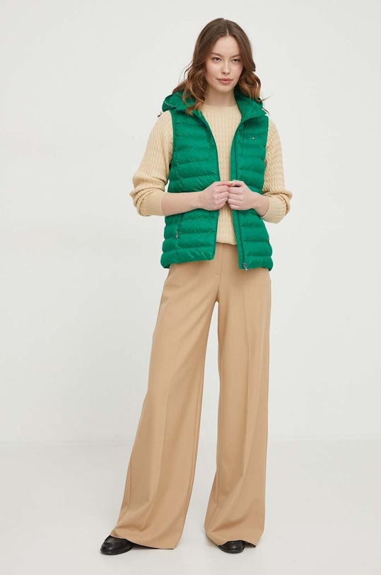 Αμάνικο μπουφάν Tommy Hilfiger WW0WW40779 πράσινο AW24