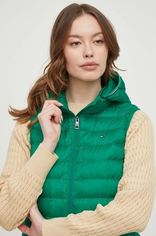 Αμάνικο μπουφάν Tommy Hilfiger πράσινο WW0WW40779
