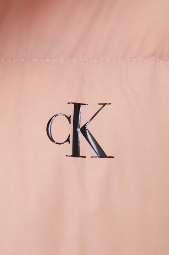 Calvin Klein Jeans geaca de puf J20J221649 portocaliu