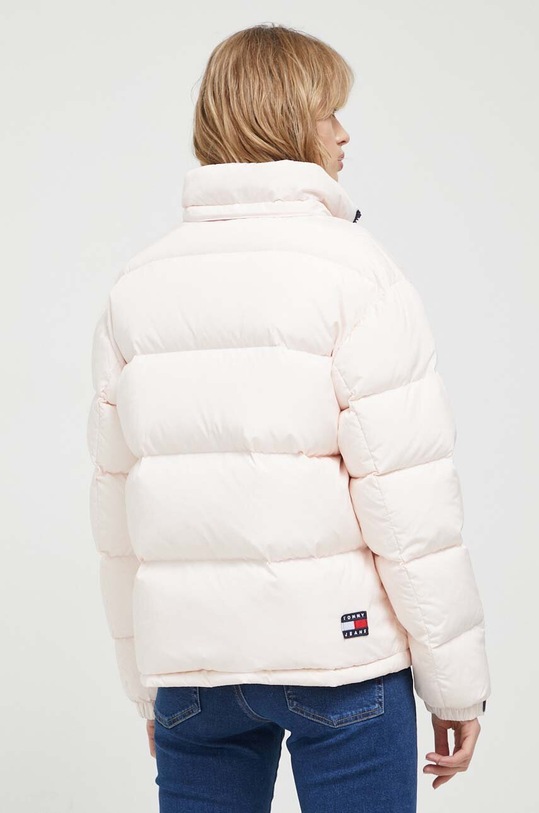 Tommy Jeans geacă de puf roz DW0DW14661