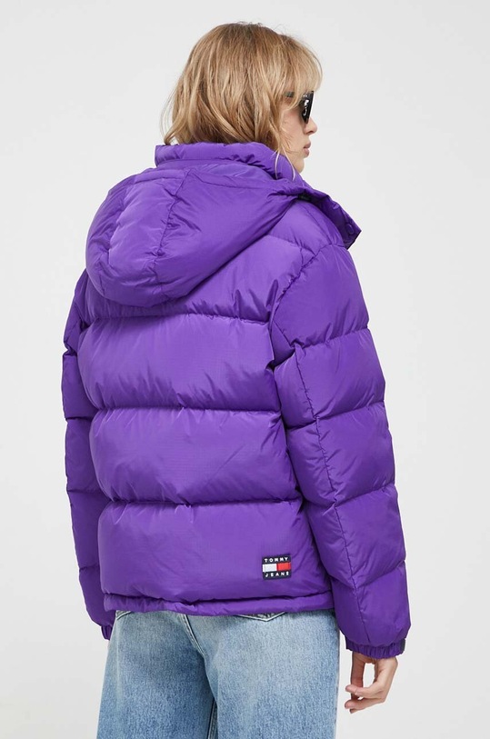Odzież Tommy Jeans kurtka puchowa DW0DW14661 fioletowy