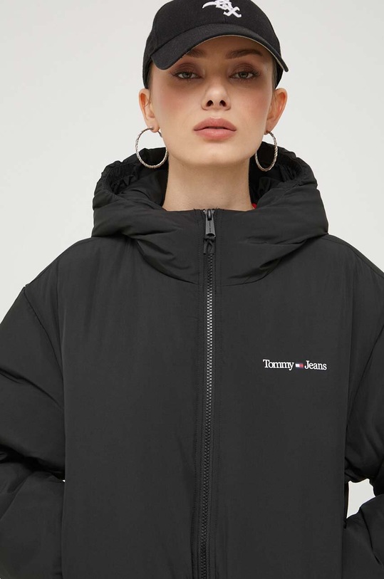 Tommy Jeans geaca de puf negru DW0DW15960