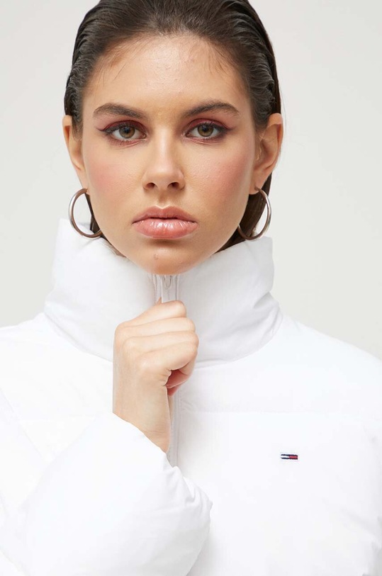 Bunda Tommy Jeans biela DW0DW15963