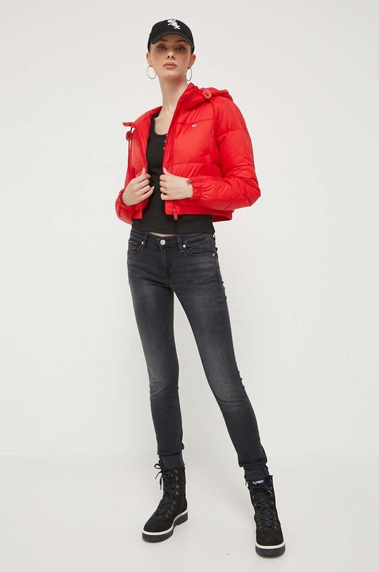 Tommy Jeans kurtka pozostałe czerwony DW0DW15964