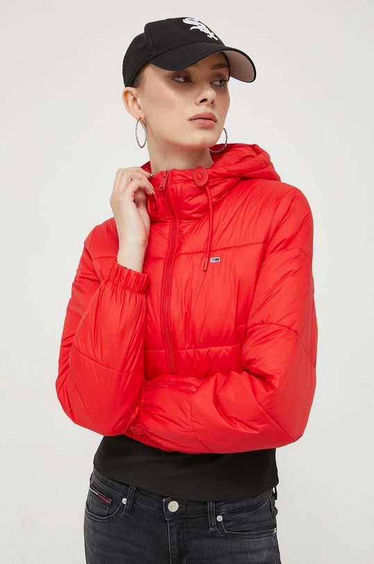 Tommy Jeans kurtka DW0DW15964 czerwony AW23