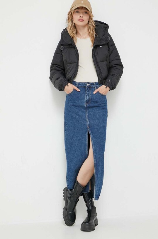 Tommy Jeans kurtka DW0DW15964 czarny AW23