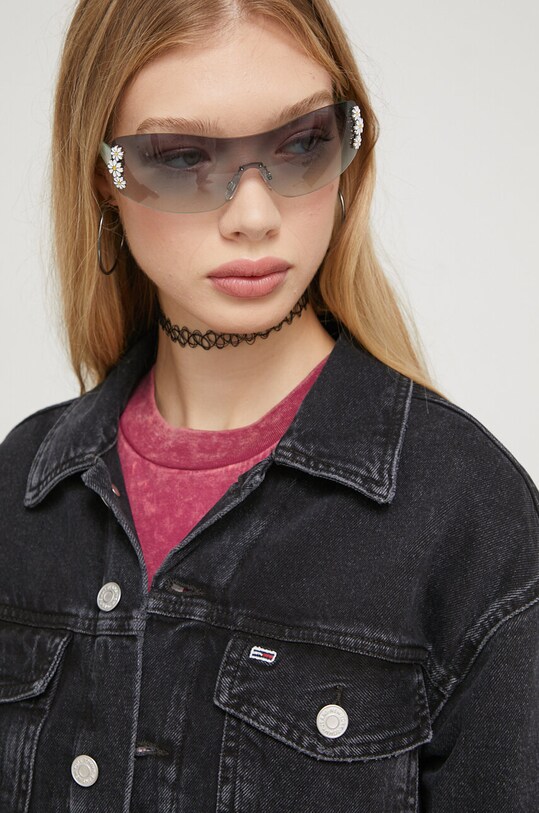 Tommy Jeans kurtka jeansowa DW0DW16054 czarny