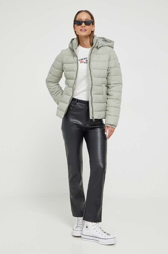 Tommy Jeans geaca DW0DW13741 verde AW23