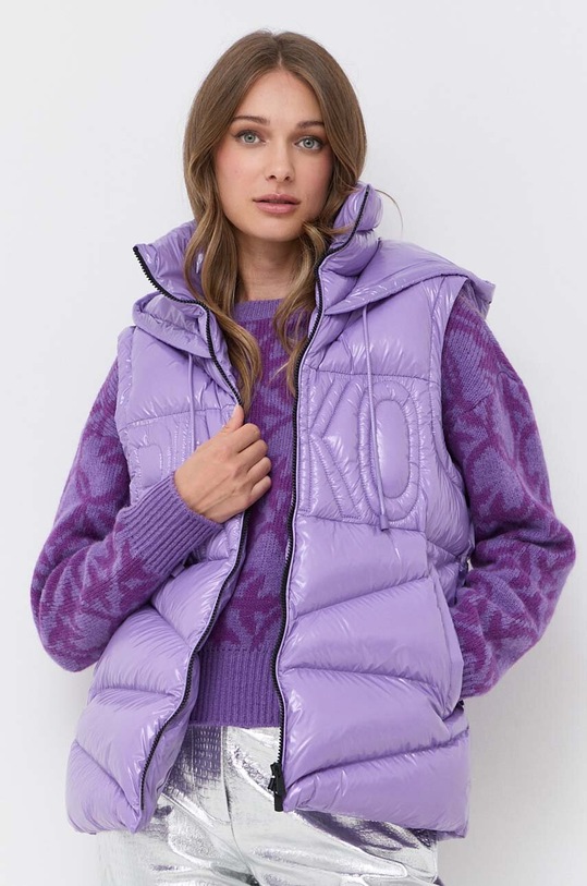 Pinko smanicato foderato violetto 101594.A11L