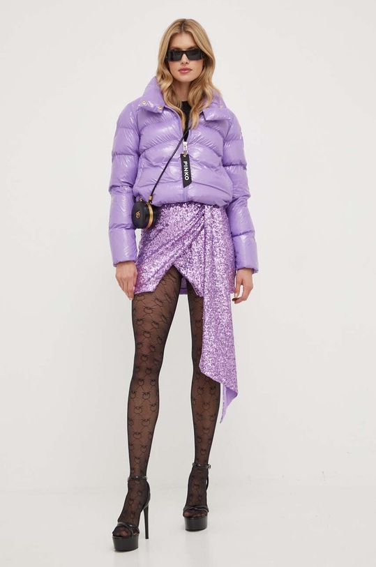 Pinko kurtka bez kaptura fioletowy 101598.A11K