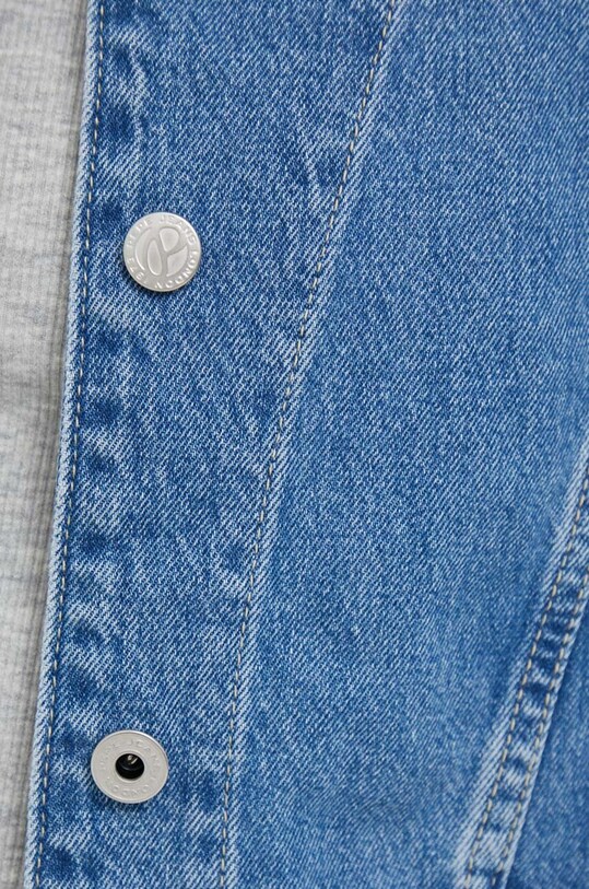 Traper prsluk Pepe Jeans Olivia Pleat PL402220.000 plava