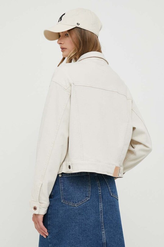 Одяг Джинсова куртка Pepe Jeans Foxy PL402221.000 бежевий