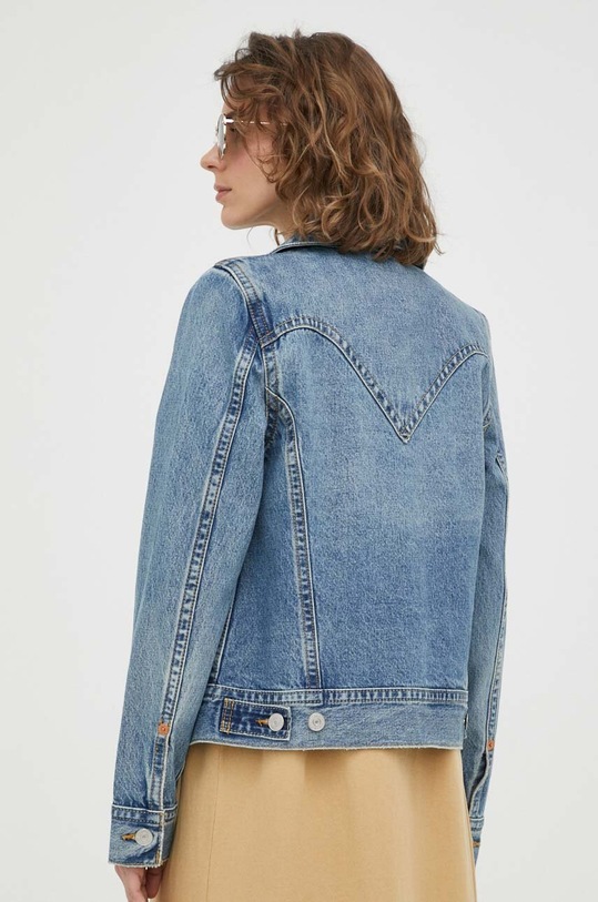 Ρούχα Τζιν μπουφάν Levi's A6319.0001 μπλε