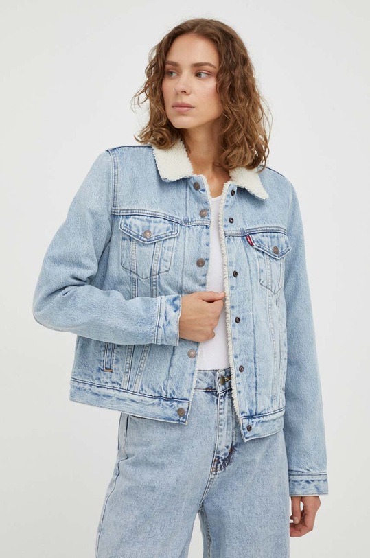 Levi's farmerdzseki enyhén szigetelt kék 36136.0069