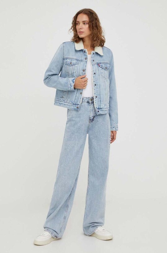 Levi's kurtka jeansowa 36136.0069 niebieski AW23