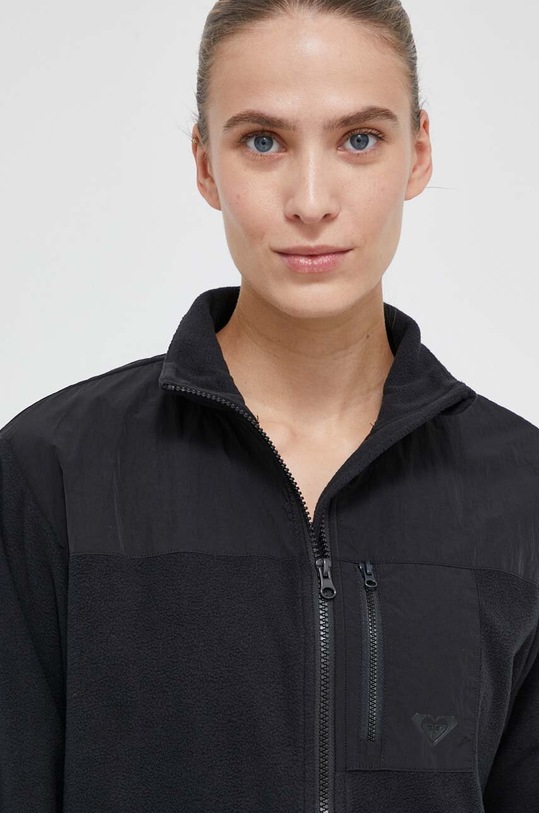 Sportska dukserica Roxy Waves Of Warmth crna ERJPF03141