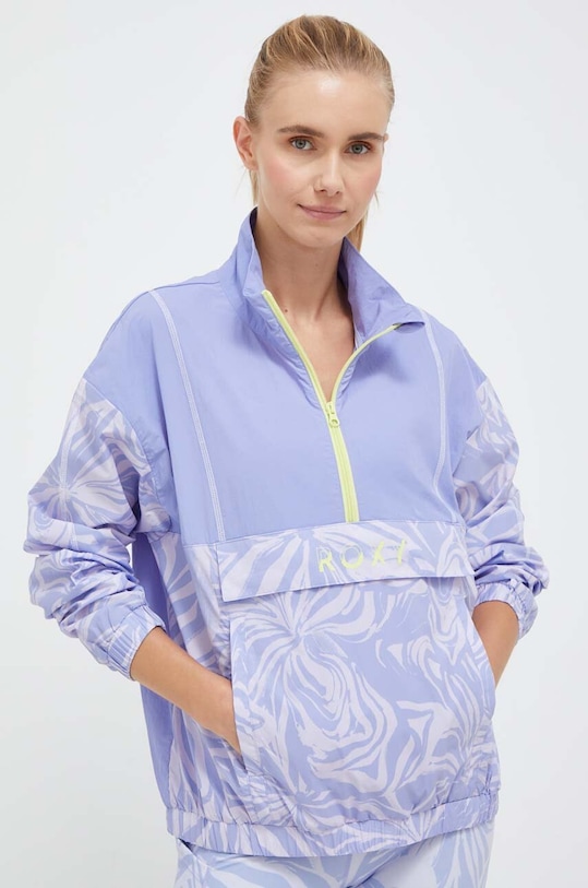 Ветровка Roxy Bold Moves x Mizuno без подкладки голубой ERJJK03565