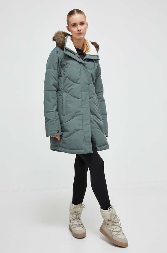 Roxy geaca cu captuseala verde ERJJK03554
