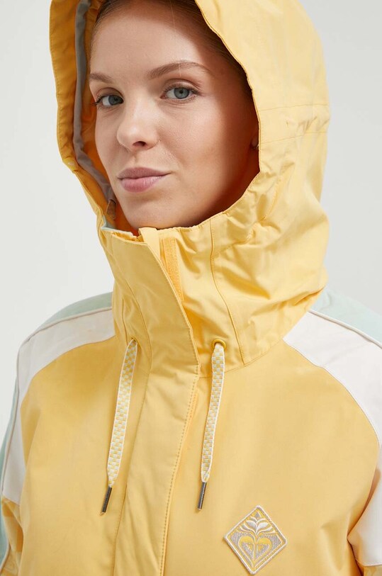 Roxy kurtka Highridge żółty ERJTJ03428