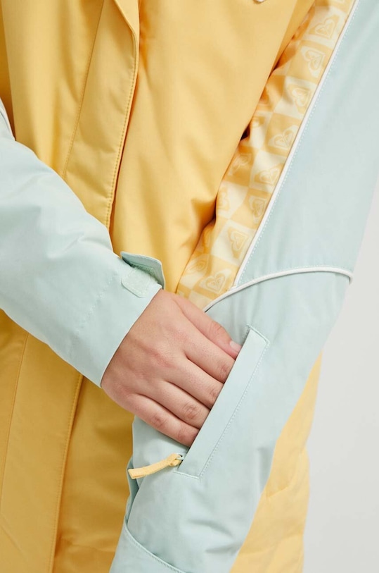 Bunda Roxy Highridge ERJTJ03428 žlutá