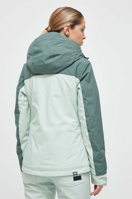 Ρούχα Μπουφάν Roxy Free Jet Block ERJTJ03430 πράσινο