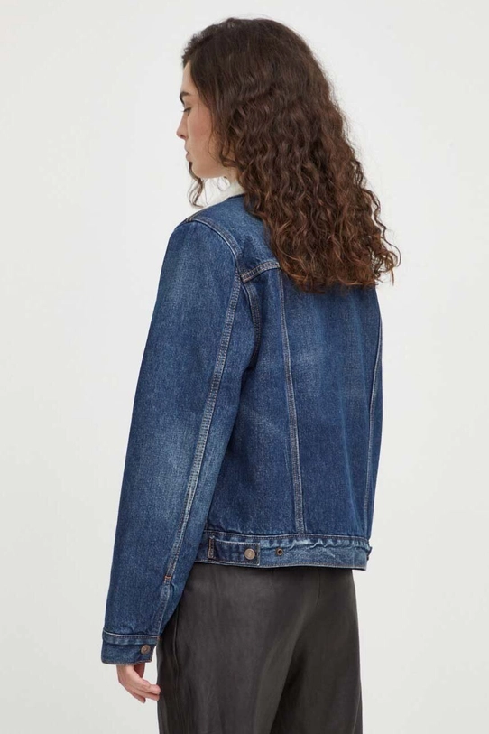 Îmbrăcăminte Levi's geacă din denim 36136.0063 bleumarin