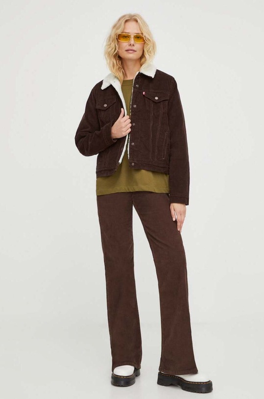 Levi's kordbársony kabát 36136.0068 barna AW23
