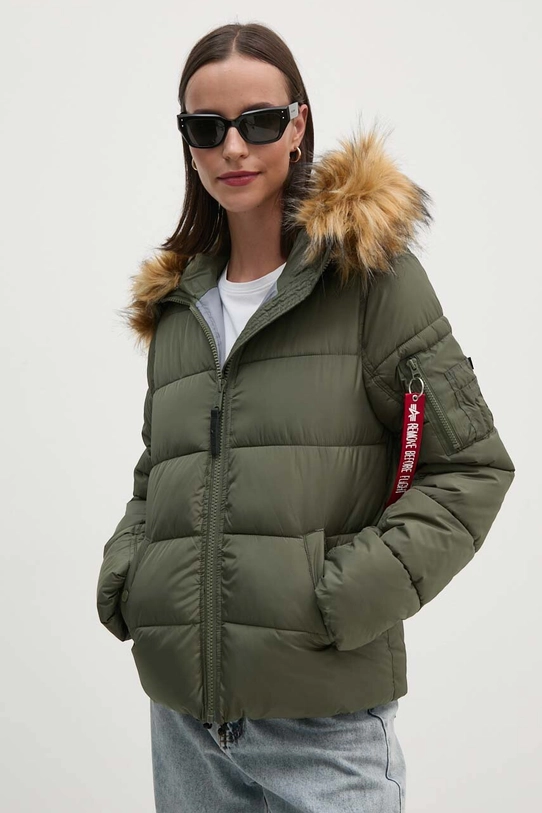 Alpha Industries giacca bomber Hooded Puffer Wmn senza verde 108004.01