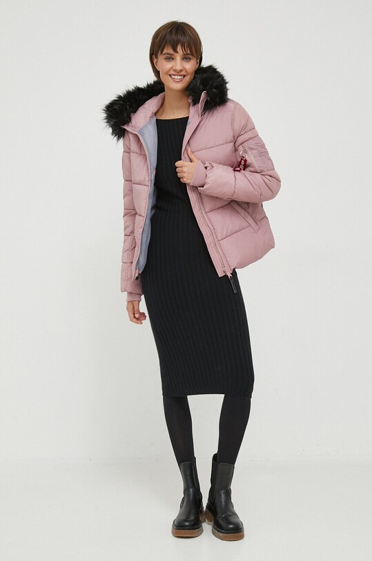 Alpha Industries geaca Hooded Puffer Wmn 108004.397 roz AW23