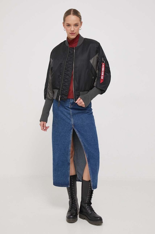 Alpha Industries kurtka bomber MA-1 Cyber Wmn 108008.03 czarny AW23