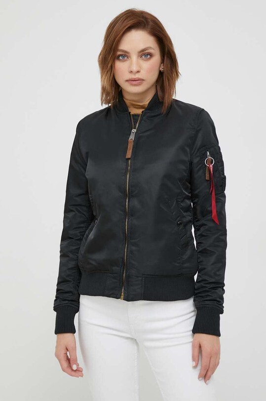 Alpha Industries kurtka bomber MA-1 VF 59 Wmn bez kaptura czarny 133009.03