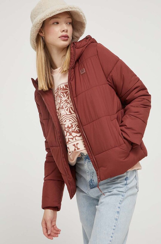 Billabong geaca ABJJK00186 burgundia AW23