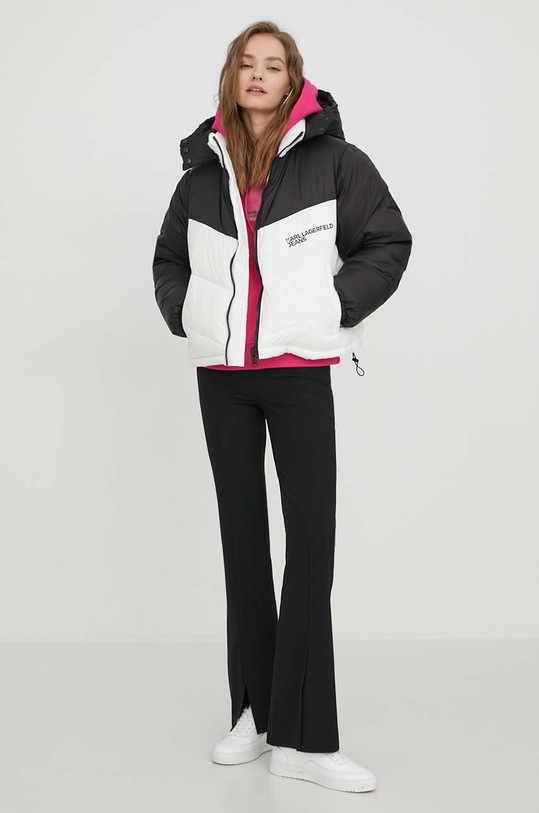 Karl Lagerfeld Jeans kurtka 235J1500 czarny AW23