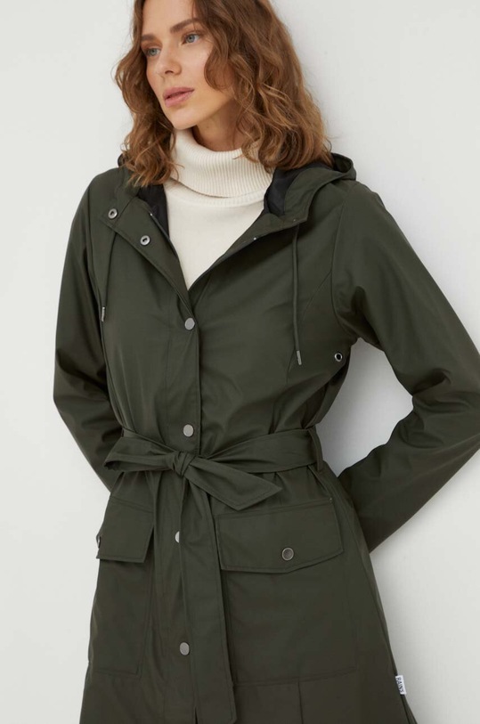 Nepremokavá bunda Rains 18130 Jackets zelená 18130.03