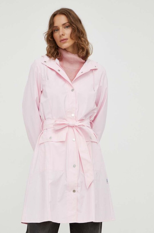 Rains kurtka przeciwdeszczowa 18130 Jackets 18130.78 różowy AW23
