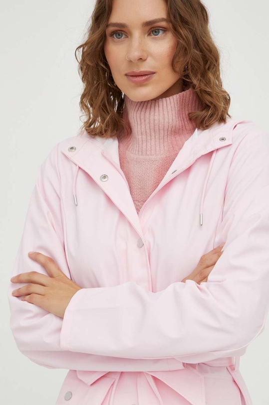 Rains kurtka przeciwdeszczowa 18130 Jackets różowy 18130.78