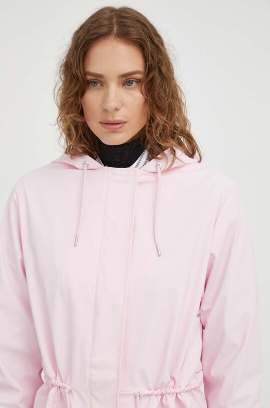 Rains parka przeciwdeszczowa 18550 Jackets różowy 18550.78