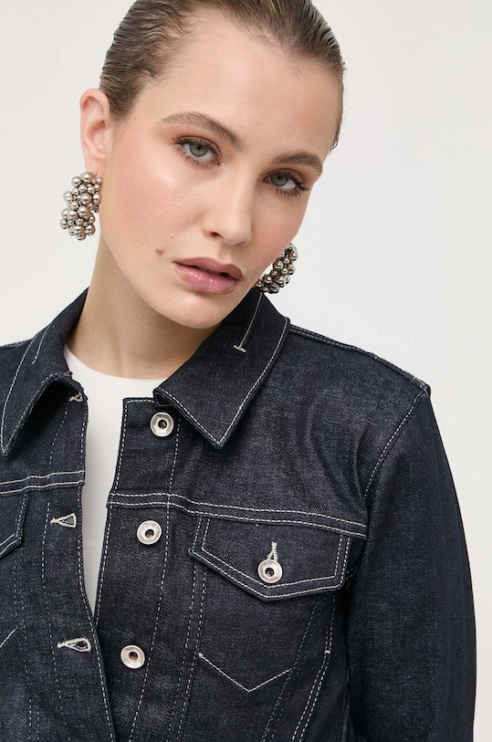 Patrizia Pepe kurtka jeansowa 8O0075.D046 granatowy