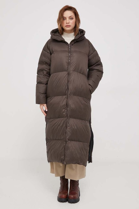 Odzież Bomboogie kurtka puchowa Anvers CW8082TMNA3 brązowy