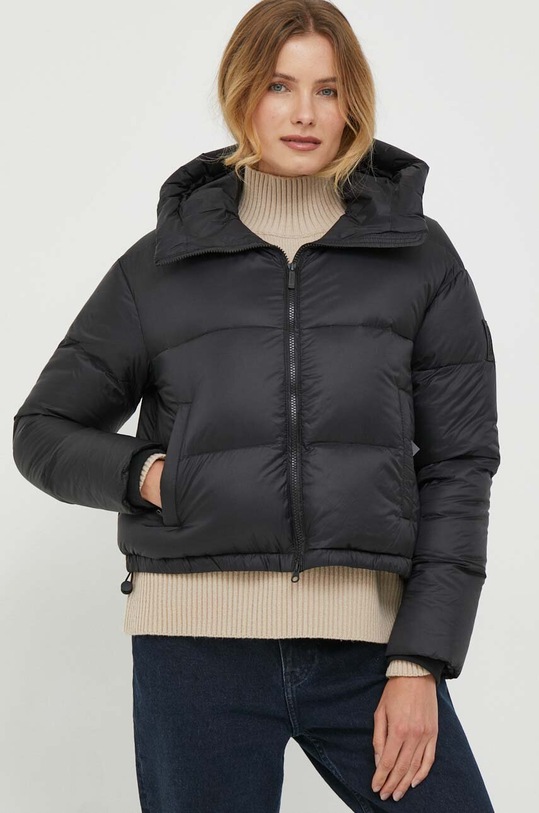 Péřová bunda Bomboogie černá JW8139TMNA3
