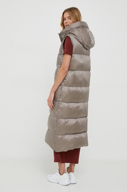 Péřová vesta Bomboogie VW7149TDLC3 hnědá ZW23