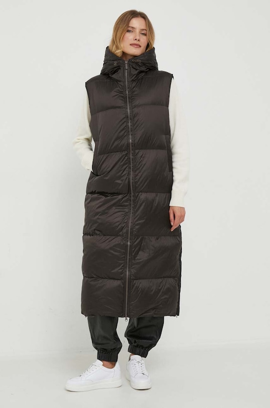 Bomboogie bezrękawnik puchowy brązowy VW7149TDLC3