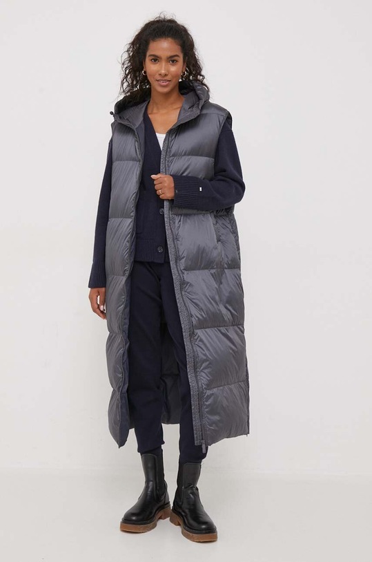 Bomboogie bezrękawnik puchowy pozostałe szary VW7149TDLC3