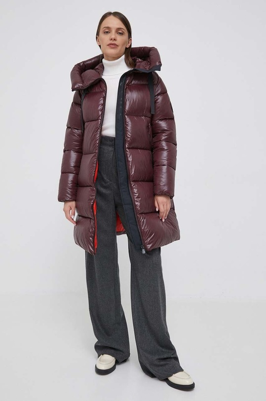 Save The Duck kurtka D45510W.LUCK17 bordowy AW23