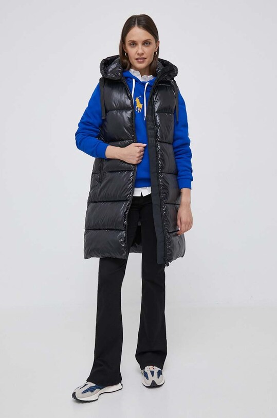 Save The Duck bezrękawnik D80302W.LUCK17 czarny AW23