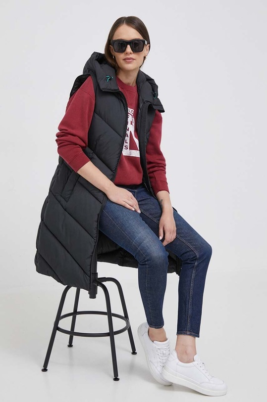 Αμάνικο μπουφάν Save The Duck D81473W.RECY17 μαύρο AW23