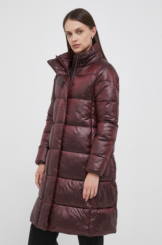 Save The Duck kurtka bez kaptura bordowy D41265W.GLAM17