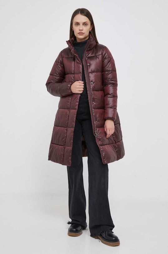 Save The Duck kurtka D41265W.GLAM17 bordowy AW23
