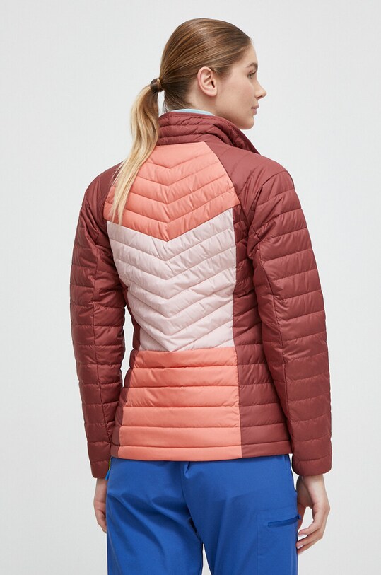 Одяг Спортивна куртка Columbia Powder Lite Blocked II 2010373 бордо